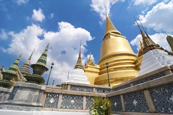 Framed Print : Temple of Emerald Buddha (Wat Phra Kaew) in Grand Royal Palace