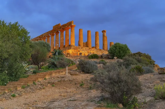 Framed Print : Temple of Juno, Valley of Temples