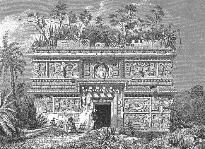 Framed Print : Temple Ruin at Uxmal in Yucatan Framed Print : Temple Ruin at Uxmal in Yucatan