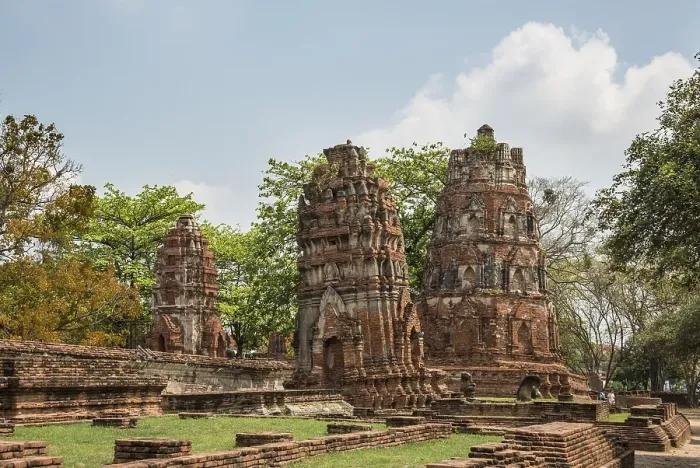 Framed Print : Temple with stupas, Wat Mahathat