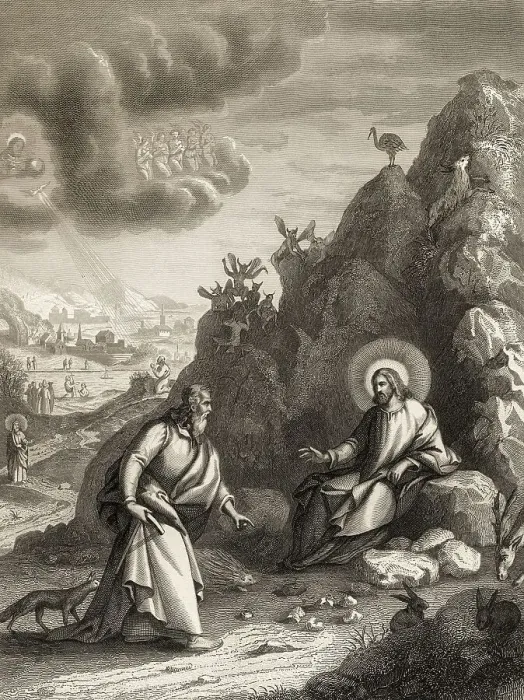 Framed Print : The temptation of Christ, Judaean Desert Framed Print : The temptation of Christ, Judaean Desert