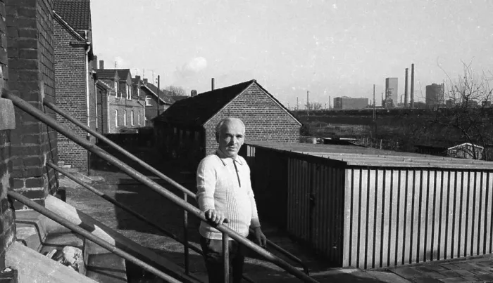 Framed Print : Tenants of the Ruhrkohle (RAG) colliery housing estate