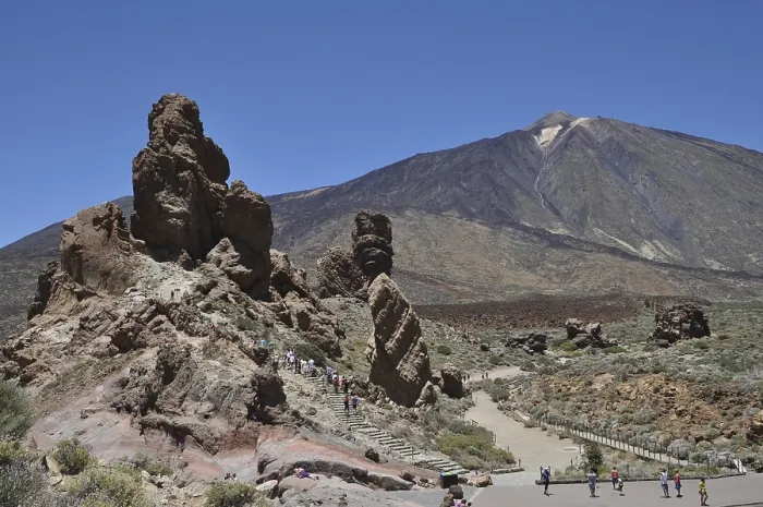 Framed Print : Tenerife, Roques de Garcia, Teide