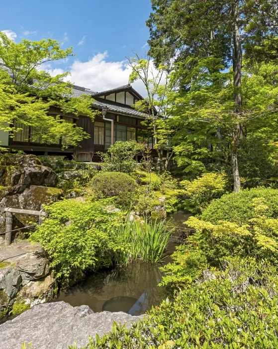 Framed Print : Tenjuan Garden, Nanzen-ji temple complex