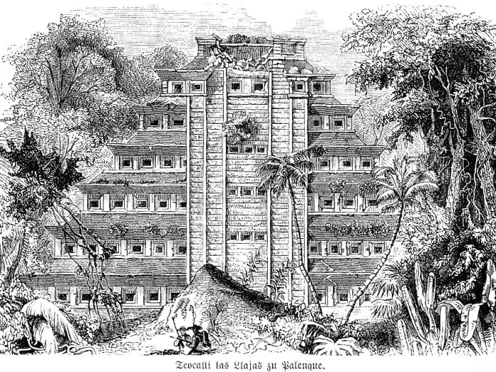 Framed Print : Teocalli las Llajas in Palenque Framed Print : Teocalli las Llajas in Palenque