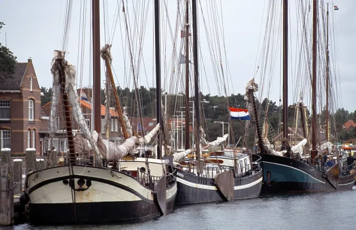 Framed Print : Terschelling, harbour