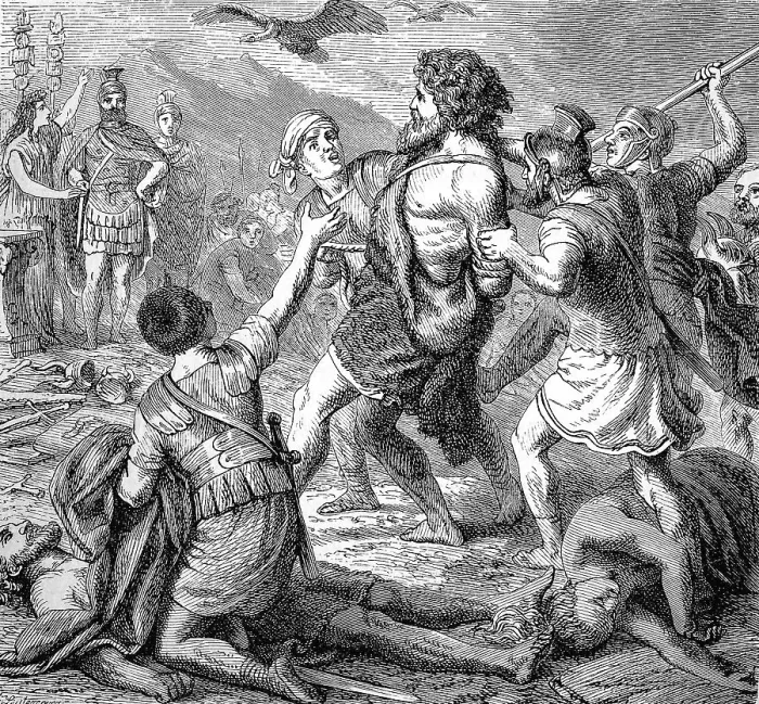 Framed Print : Teutobod, Theudobod was a Germanic king