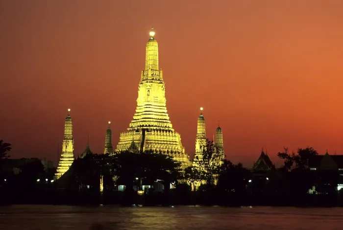 Framed Print : THA, Thailand: Bangkok, Wat Arun temple