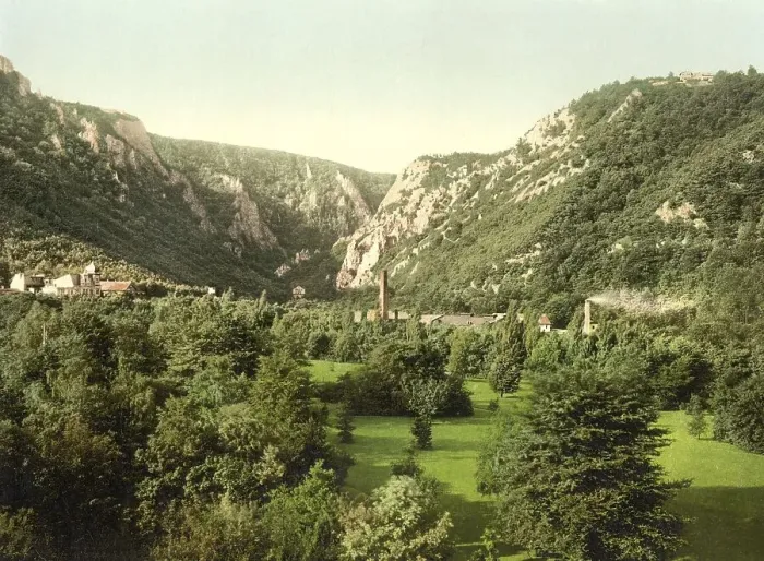 Framed Print : Thale near Bodetal in the Harz Mountains Framed Print : Thale near Bodetal in the Harz Mountains