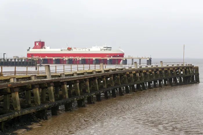 Framed Print : Thames Highway KESS vehicle carrier ship docked Framed Print : Thames Highway KESS vehicle carrier ship docked