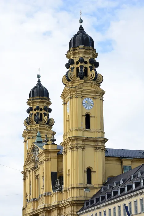 Framed Print : Theatine church (Theatinerkirche) in Munich Germany Framed Print : Theatine church (Theatinerkirche) in Munich Germany