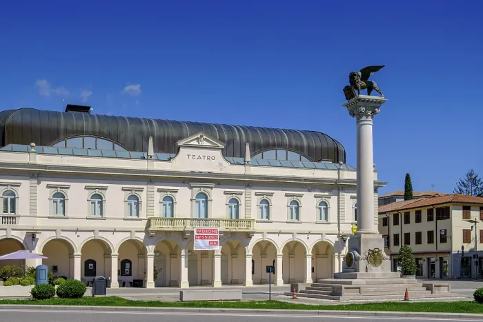 Framed Print : Theatre, Gradisca d'Isonzo