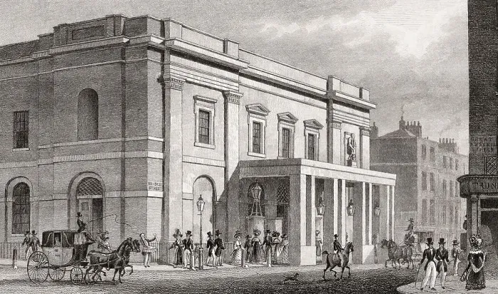 Framed Print : The Theatre Royal, Drury Lane, London