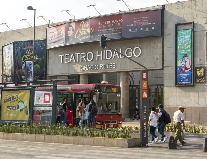 Framed Print : Theatre Teatro Hidalgo Ignacio Retes