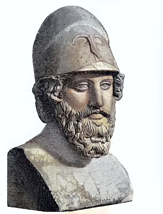 Framed Print : Themistocles, c. 524 BC, c. 459 BC