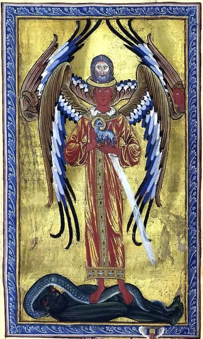 Framed Print : Theophany of Divine Love, Vision from Liber Divinorum Operum