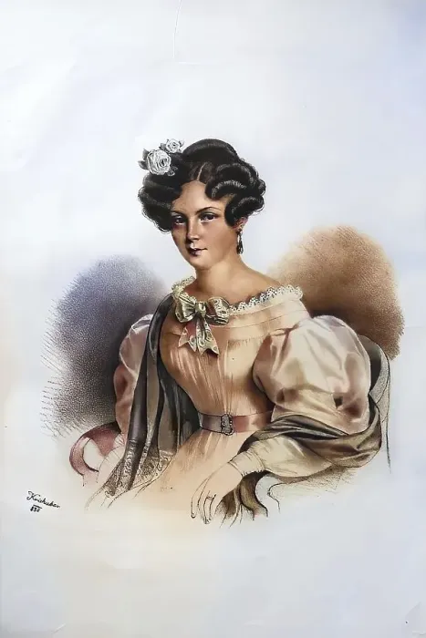 Framed Print : Therese Krones (1801-1830), Austrian actress