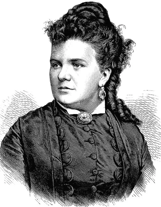 Framed Print : Therese Vogl, 1845-1921, soprano Framed Print : Therese Vogl, 1845-1921, soprano