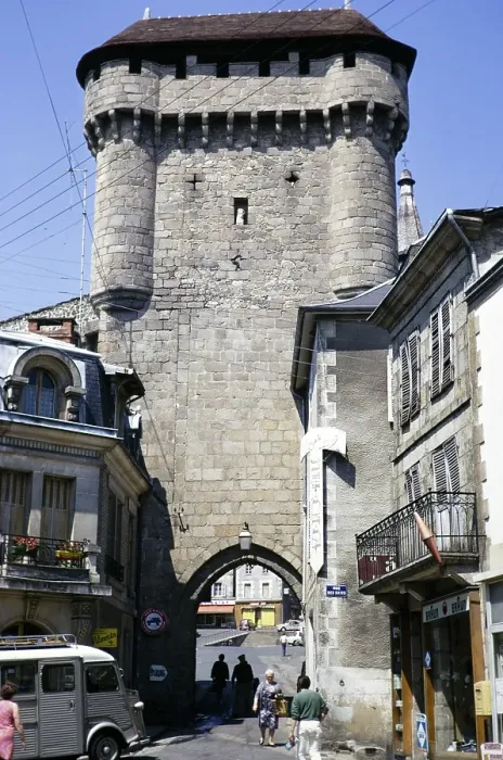 Framed Print : Thirteenth-century Tor Tor, the Porte de Saint Jean, in La Souterraine, France 1971