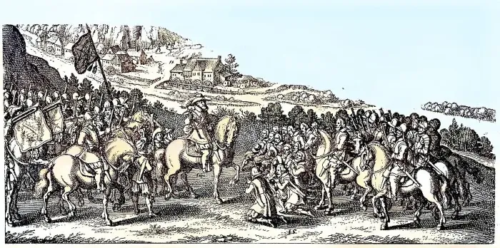 Framed Print : Thirty Years War between 1618 and 1648
