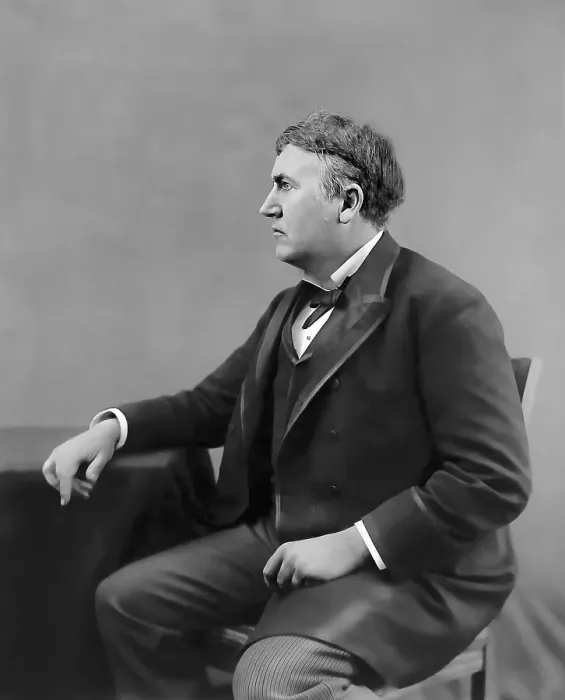 Framed Print : Thomas Alva Edison, 1847, 1931 Framed Print : Thomas Alva Edison, 1847, 1931