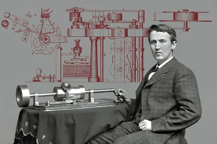 Framed Print : Thomas Alva Edison, 1847, 1931