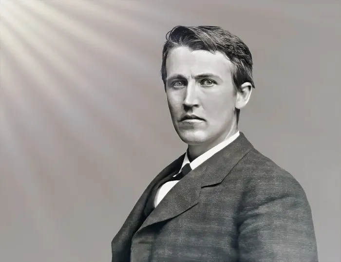 Framed Print : Thomas Alva Edison, 1847, 1931 Framed Print : Thomas Alva Edison, 1847, 1931