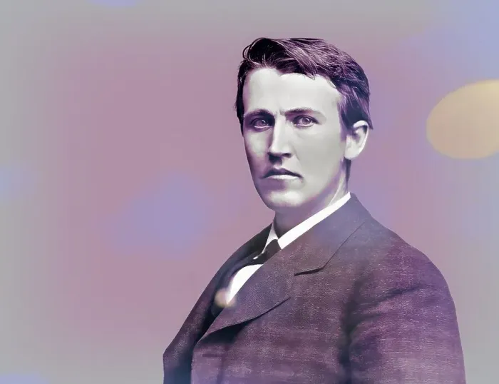 Framed Print : Thomas Alva Edison, 1847, 1931