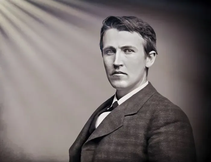 Framed Print : Thomas Alva Edison, 1847, 1931
