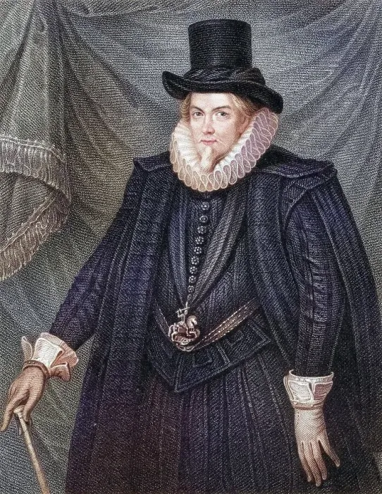 Framed Print : Thomas Cecil 1st Earl of Exeter Lord Burghley 1542-1621 English soldier and statesman