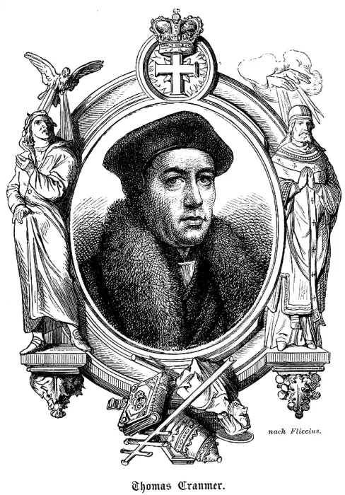 Framed Print : Thomas Cranmer (1489, 1556) England