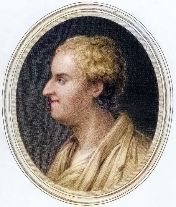 Framed Print : Thomas Gray (1716-1771), English poet and classical scholar