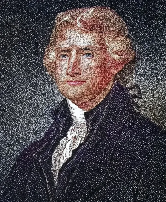 Framed Print : Thomas Jefferson, 1743 to 1826 Framed Print : Thomas Jefferson, 1743 to 1826