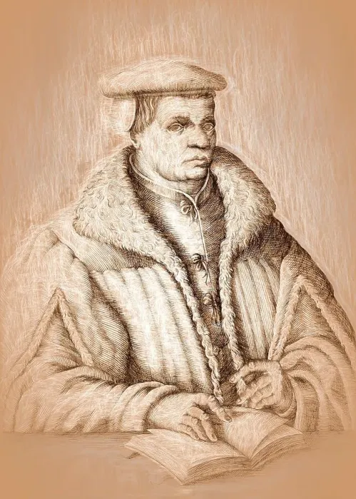 Framed Print : Thomas Muentzer, 1489 - 1525, German preacher and theologian