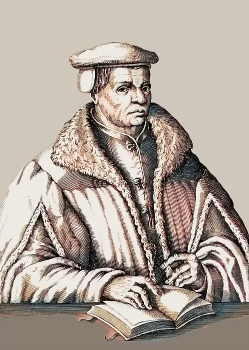 Framed Print : Thomas Muentzer, 1489 - 1525, German preacher and theologian