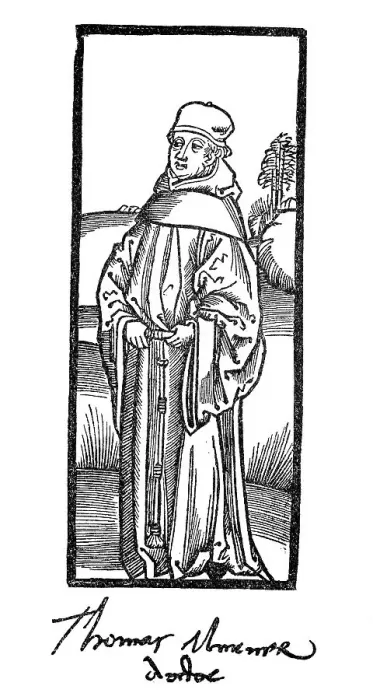 Framed Print : Thomas Murner, an Alsatian Franciscan Framed Print : Thomas Murner, an Alsatian Franciscan