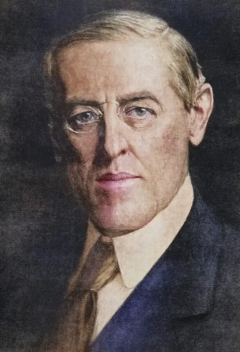 Framed Print : Thomas Woodrow Wilson 1856 to 1924