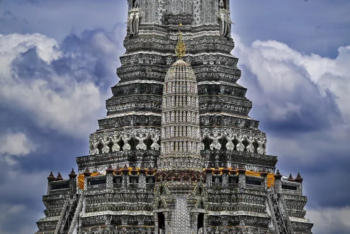 Framed Print : Thonburi-Pagode des Wat Arun, Bangkok Framed Print : Thonburi-Pagode des Wat Arun, Bangkok