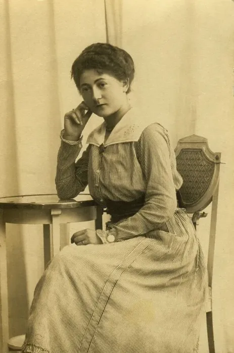 Framed Print : The thoughtful one, the photograph was taken around 1925