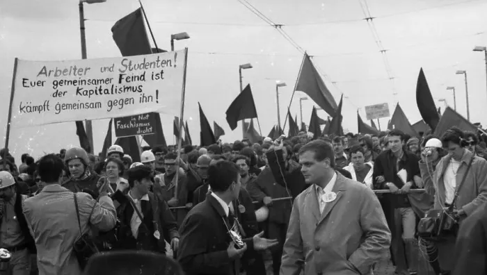 Framed Print : Many thousands of people gathered in Bonn on 11