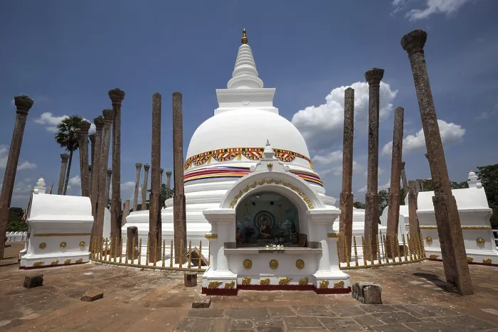 Framed Print : Thuparama Dagoba Temple, Anuradhapura