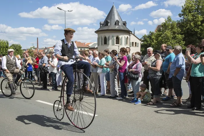 Framed Print : Thuringia Day 2015 in PoBneck