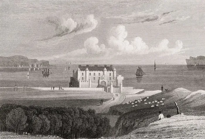 Framed Print : Thurso Castle, Thurso, Caithness