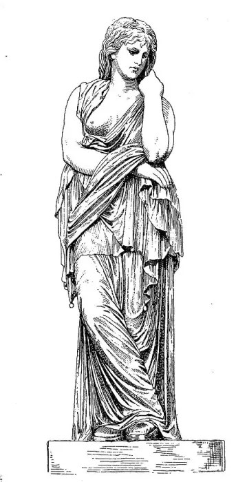 Framed Print : Thusnelda (c. 10 BC unknown) was a Germanic noblewoman who was captured by Germanicus