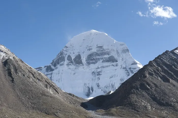 Framed Print : Tibetan Buddhism, snow-capped sacred Mount Kailash