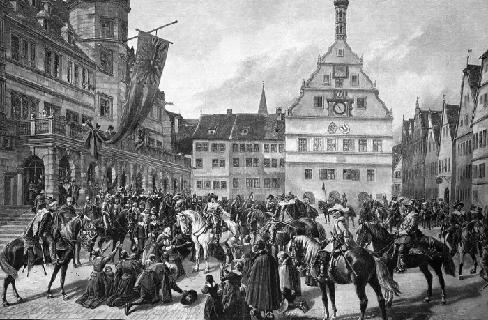 Framed Print : Tilly in Rothenburg ob der Tauber Framed Print : Tilly in Rothenburg ob der Tauber