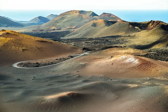 Framed Print : Timanfaya, volcanic field, Lanzarote Framed Print : Timanfaya, volcanic field, Lanzarote