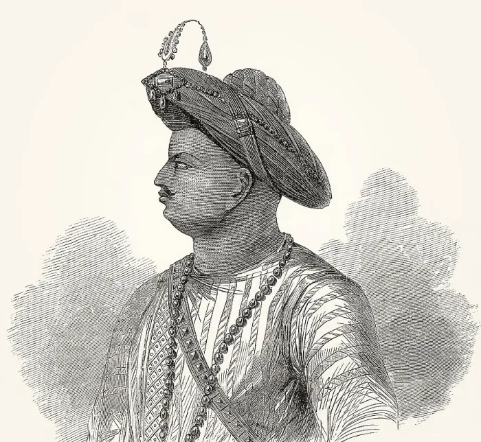 Framed Print : Tipu Sultan, Tiger of Mysore, 1750 - 1799