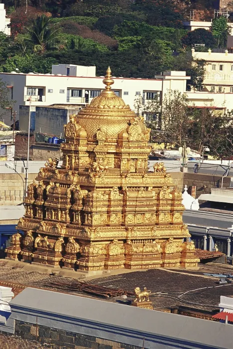 Framed Print : Tirupati Balaji temple, Andhra Pradesh, India Framed Print : Tirupati Balaji temple, Andhra Pradesh, India