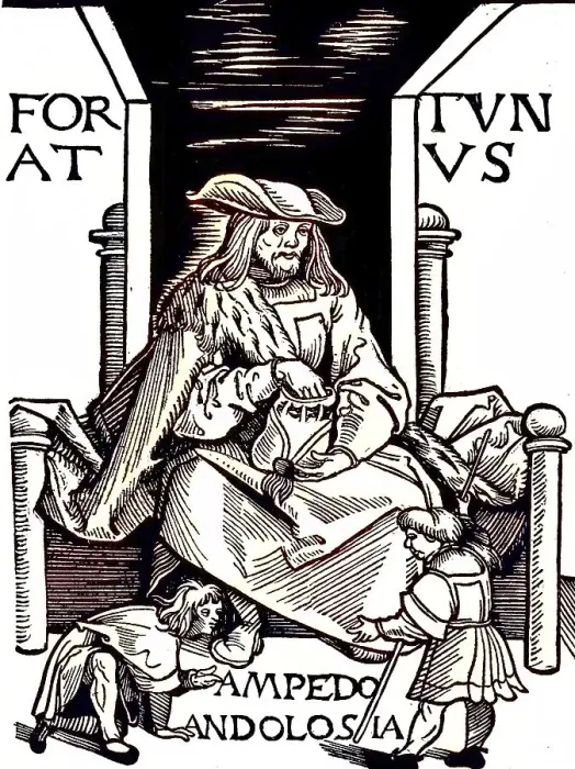 Framed Print : Title page of the edition of Fortunatus Framed Print : Title page of the edition of Fortunatus